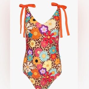 NWT leopard and floral posh peanut swimsuit!